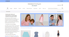 Desktop Screenshot of indianaffairs.de